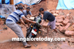 Mangaluru: Two injured as compound wall collapses near Moodushedde